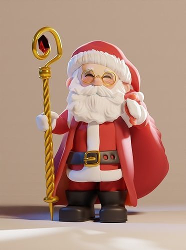 Santa Claus 3D model