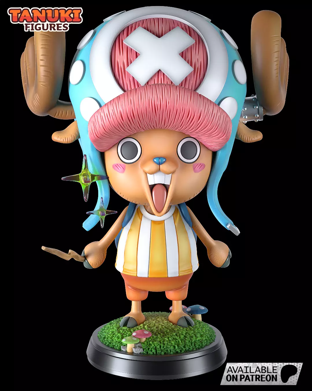 Tony Chopper - One Piece - Chibi 3D print model_0