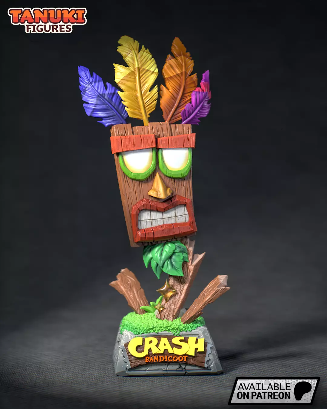 Aku Aku - Crash Bandicoot 3D print model