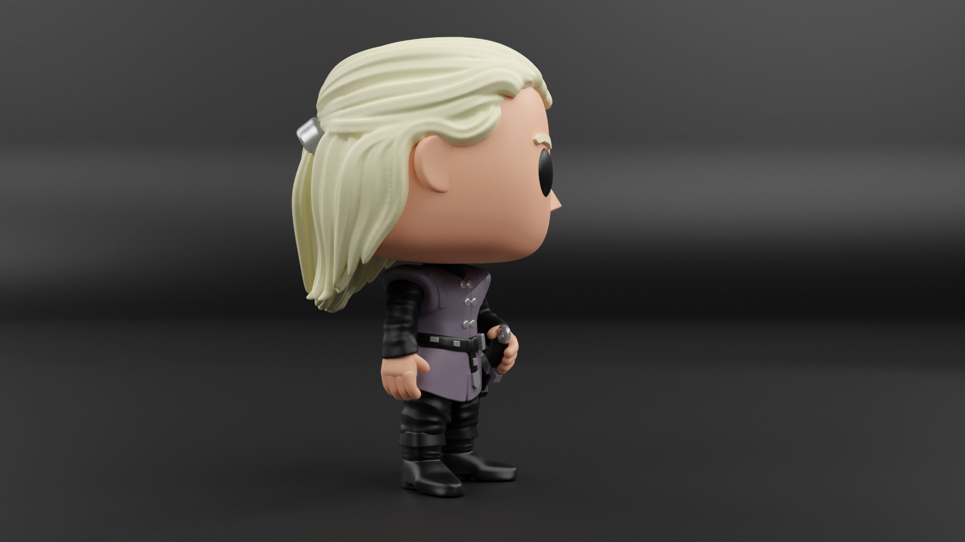 Daemon Targaryen funko pop from house of the dragon 3D print model_9
