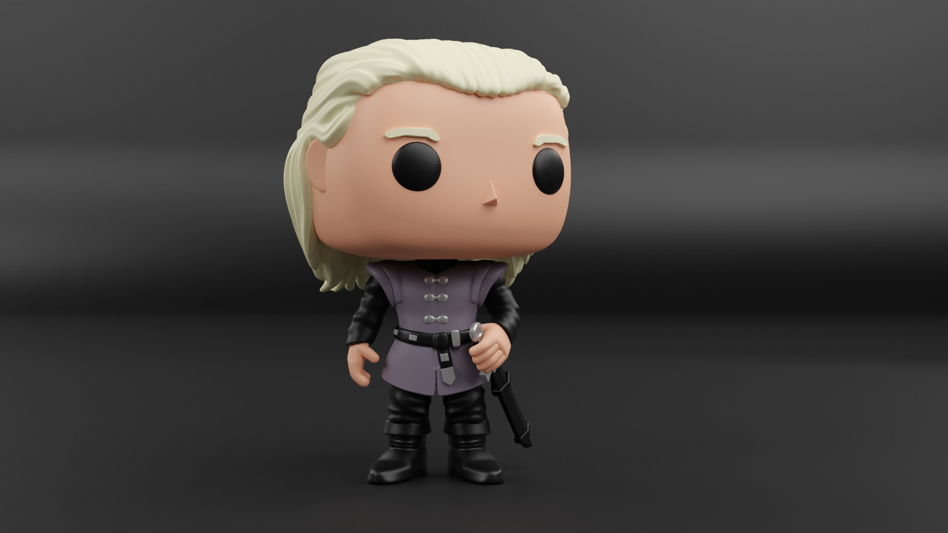 Daemon Targaryen funko pop from house of the dragon 3D print model_4