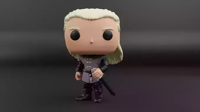 Daemon Targaryen funko pop from house of the dragon