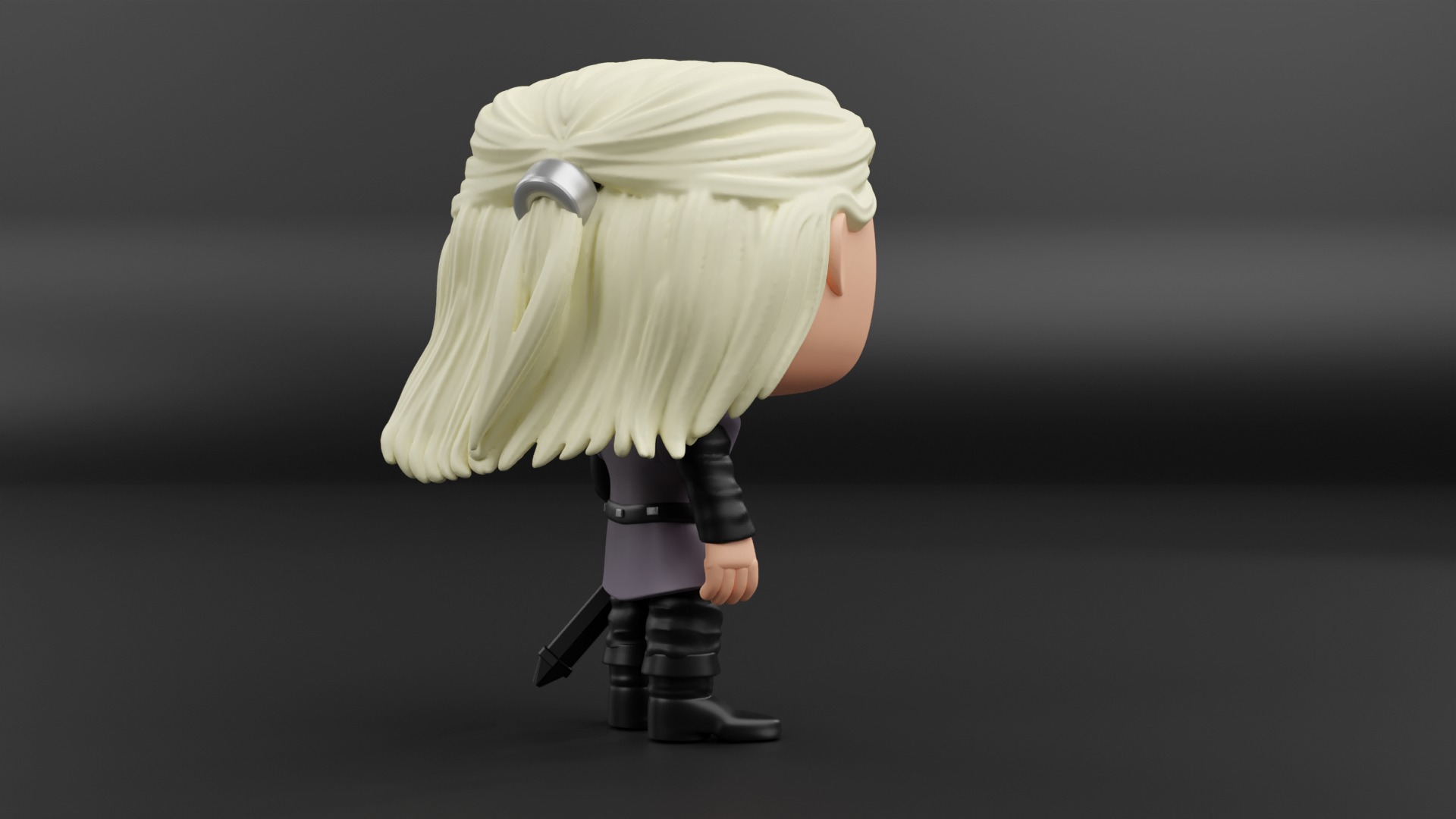 Daemon Targaryen funko pop from house of the dragon 3D print model_11