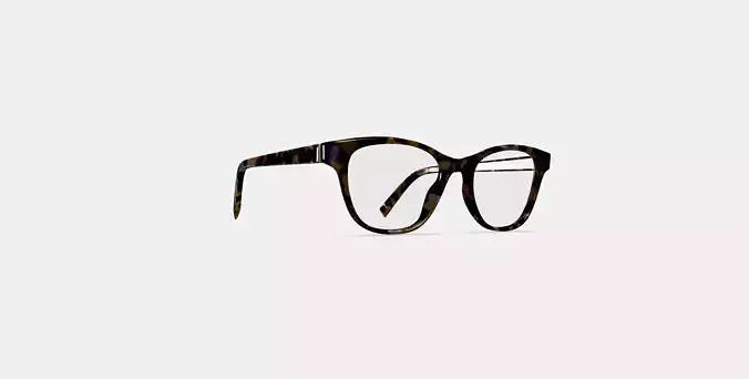 Amelia Eyeglasses in Lavender Tortoise