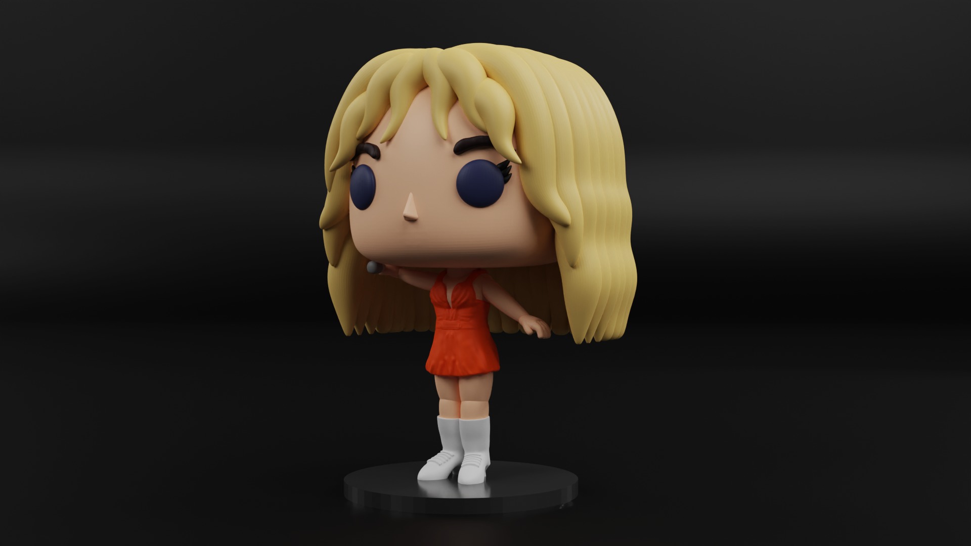 sabrina carpenter funko pop 3D print model_3