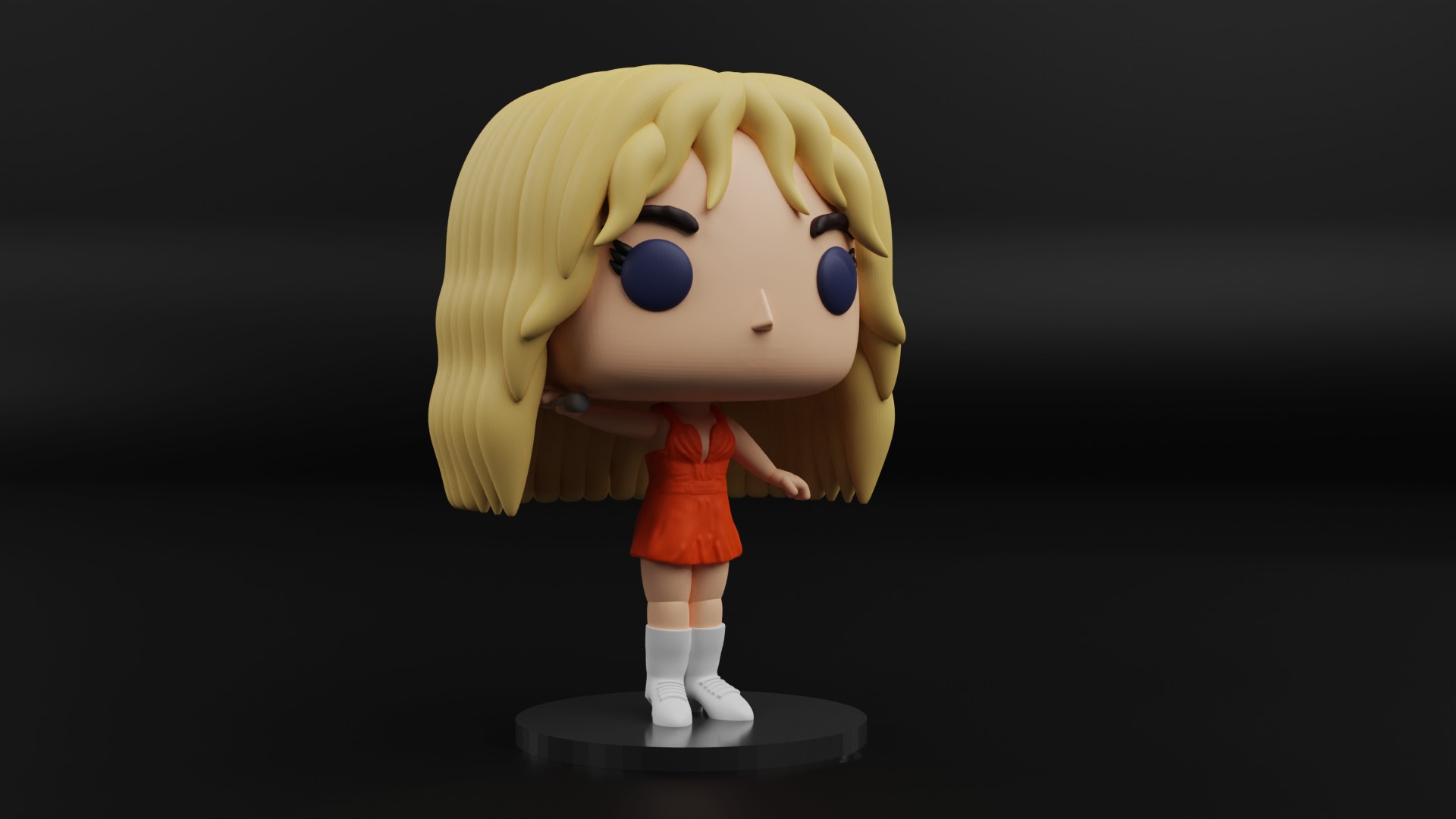 sabrina carpenter funko pop 3D print model_4