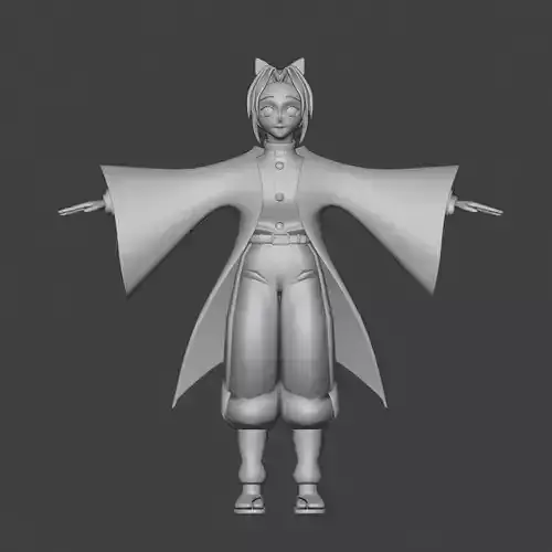 Shinobu Kochou 3D model