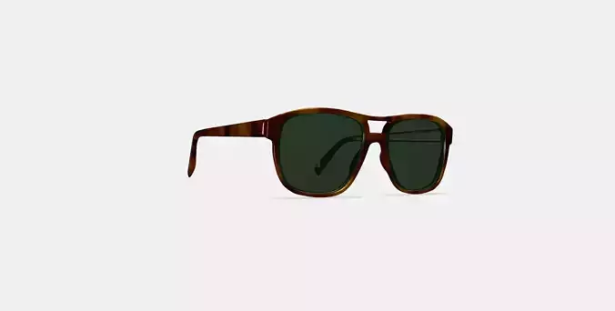 Ortega Sunglasses in Peppercorn Tortoise