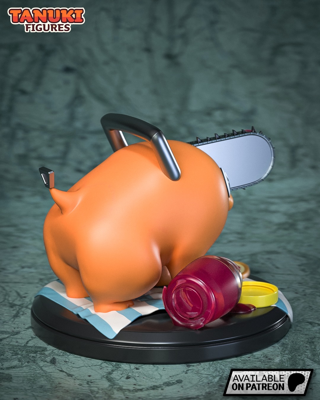 Pochita - Chainsaw Man - Extra 3D print model_4