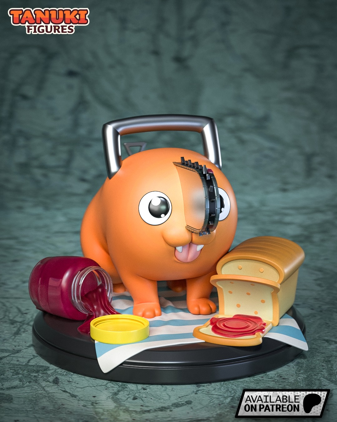 Pochita - Chainsaw Man - Extra 3D print model_2