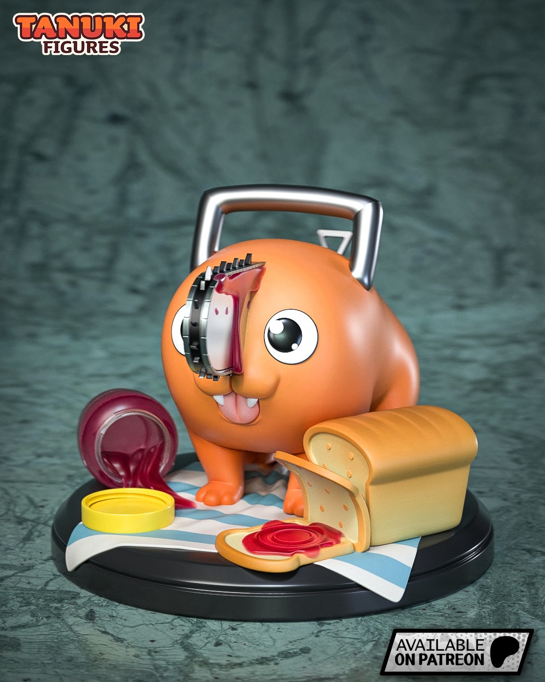 Pochita - Chainsaw Man - Extra 3D print model_1