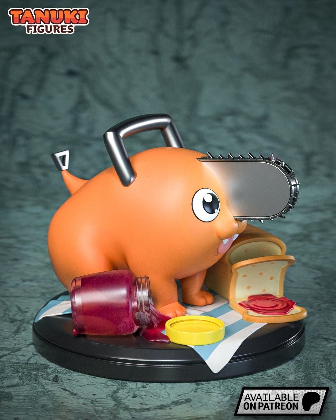 Pochita - Chainsaw Man - Extra 3D print model_3