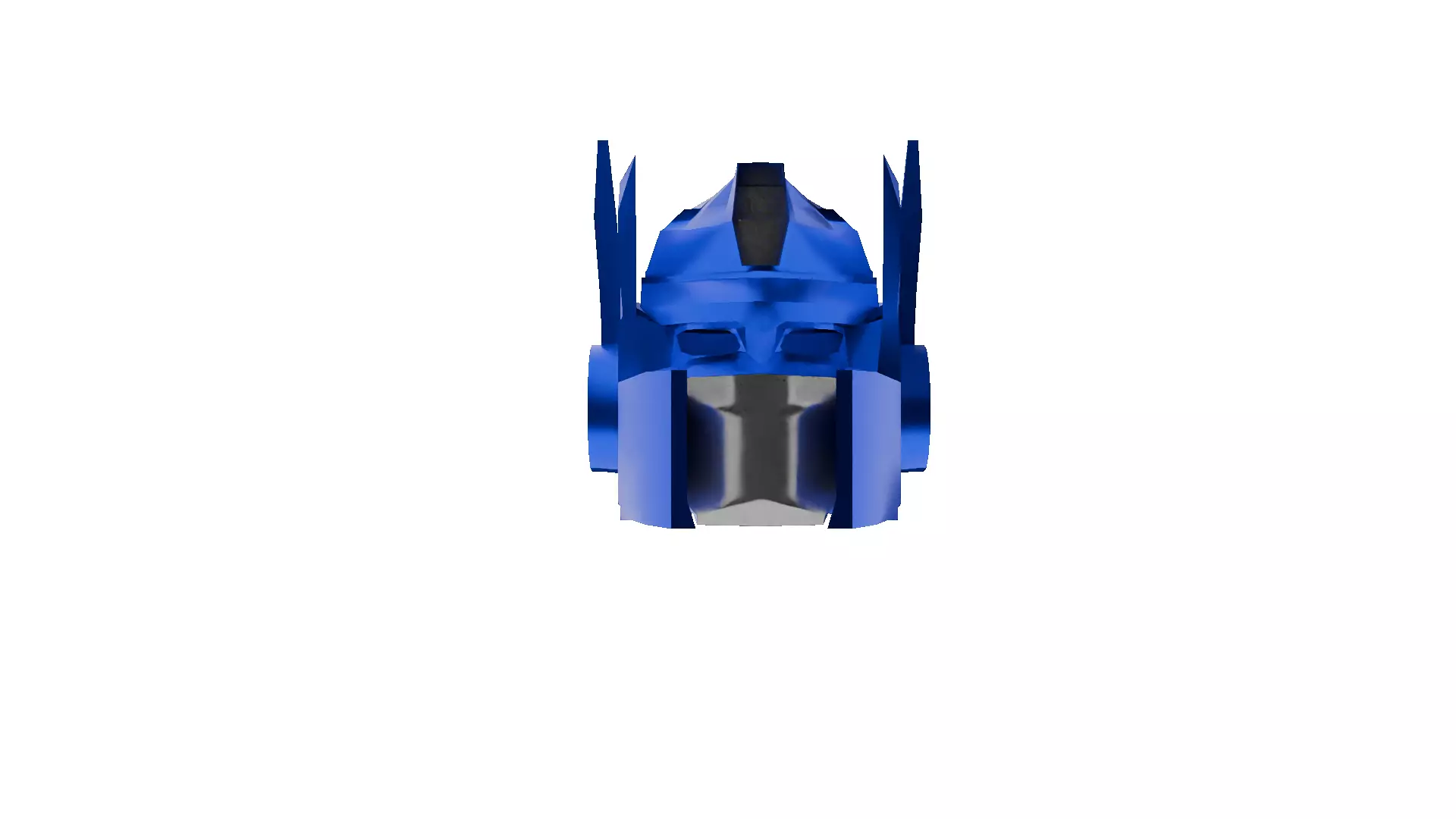 An Optimus Prime Helmet 3D  3D model_0