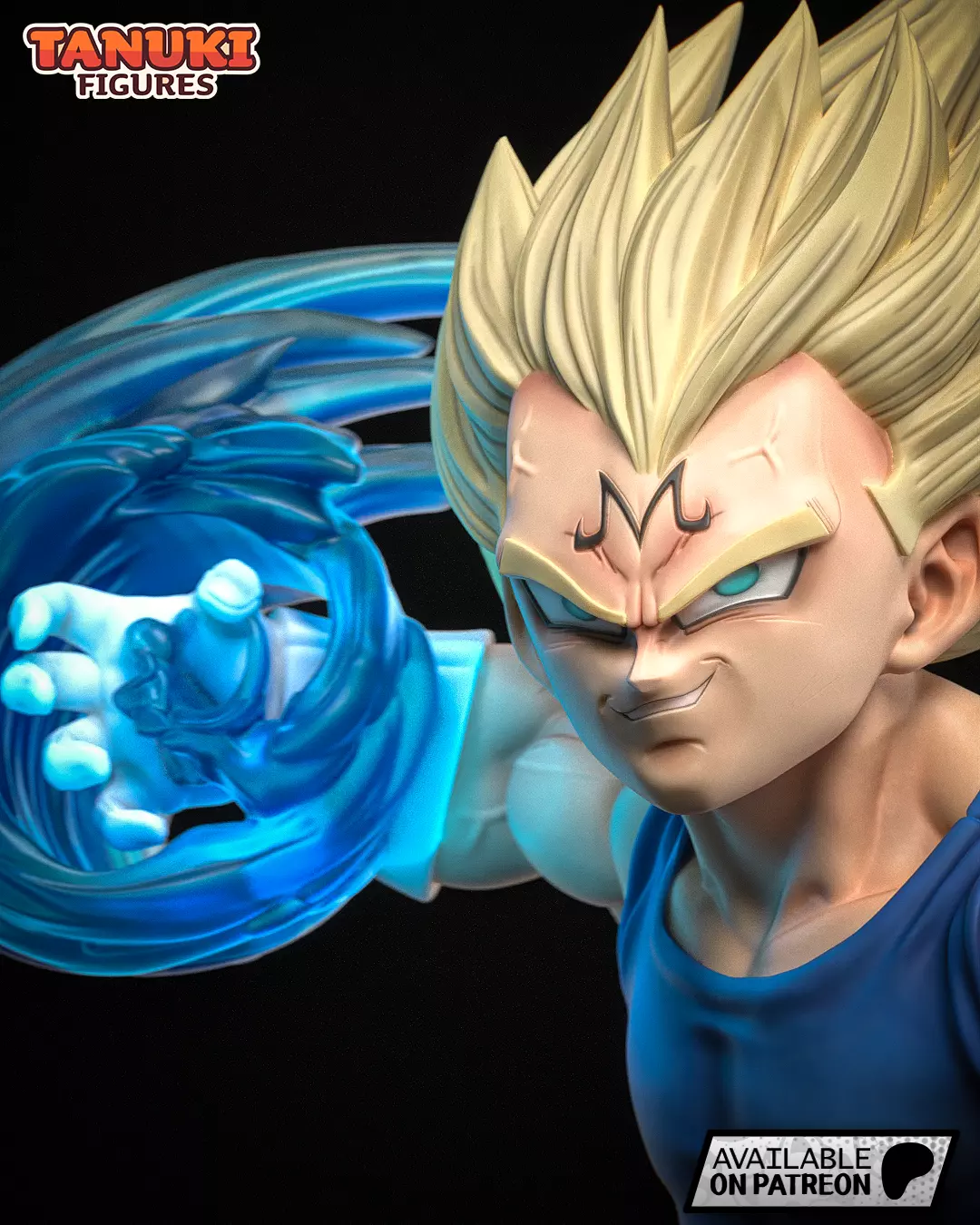 Vegeta - Dragon Ball Z - Bust 3D print model