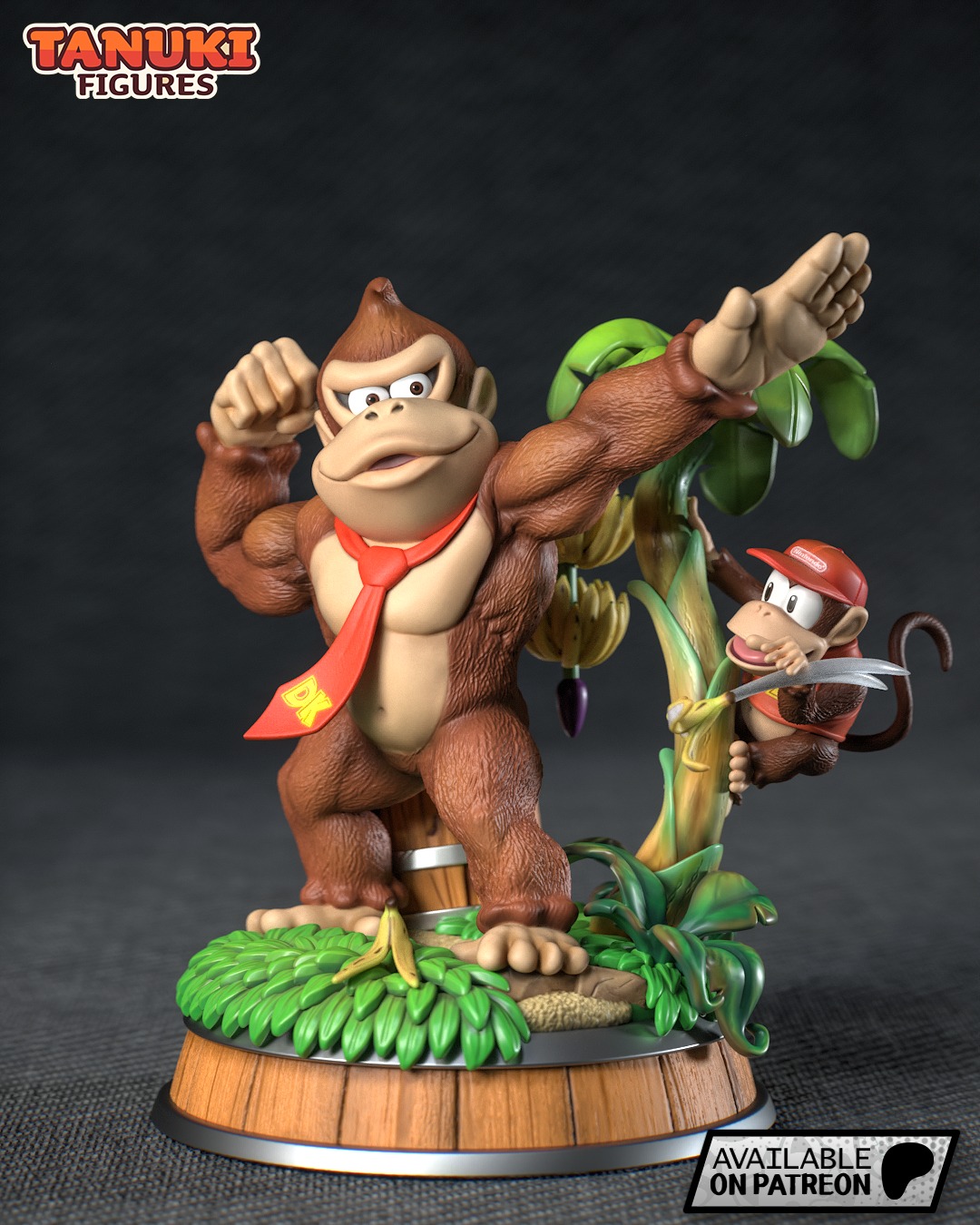 Donkey Kong - Diorama 3D print model_2