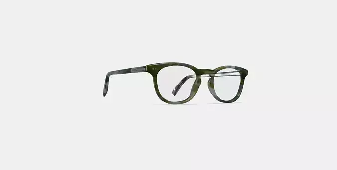 Malik Eyeglasses in Striped Cypress