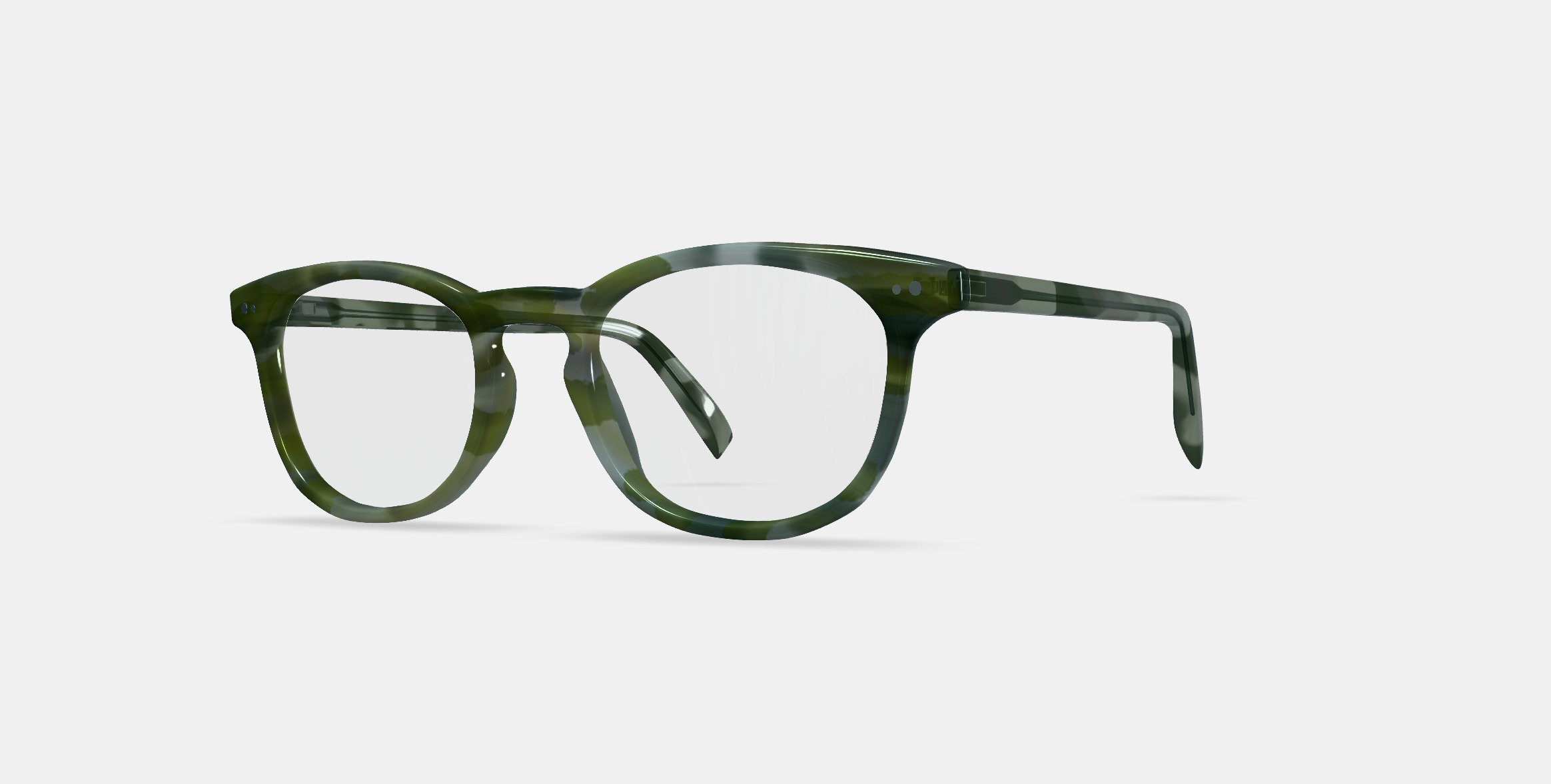 Malik Eyeglasses in Striped Cypress 3D model_13