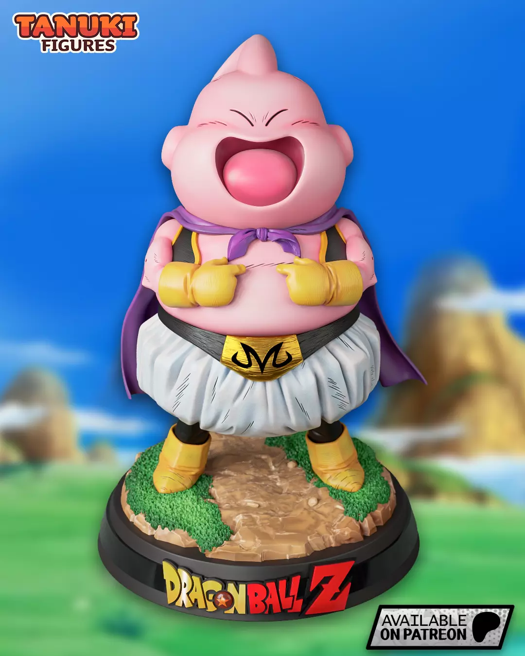 Majin Buu - Dragon Ball Z - Chibi 3D print model