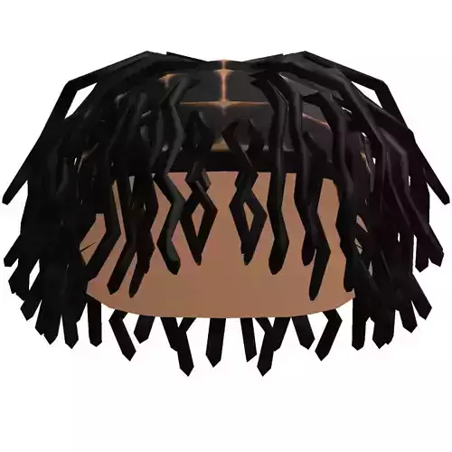 Messy Curly Twist Dreads 