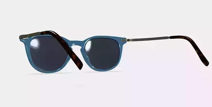 Kian Sunglasses in Laguna Crystal with Riesling