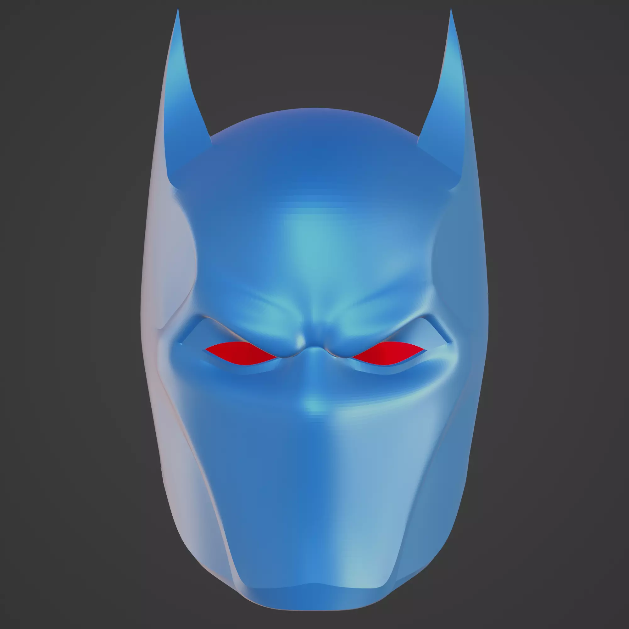 1993 Azrael Batman Mark 1 Cowl Helmet 3D Printable Model 3D print model_0