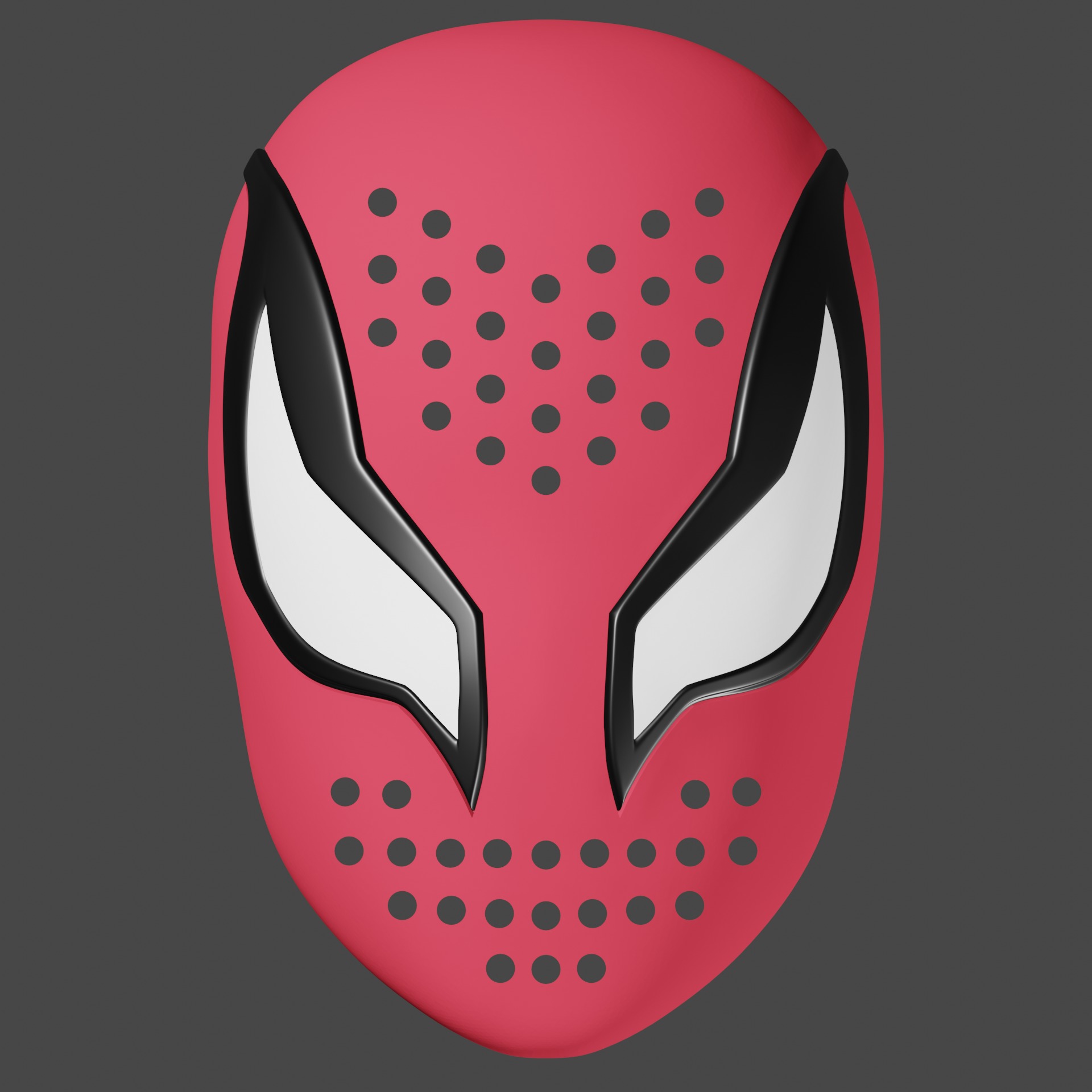 Spider-Man Zero Fortnite Helmet 3D Printable Model 3D print model_4