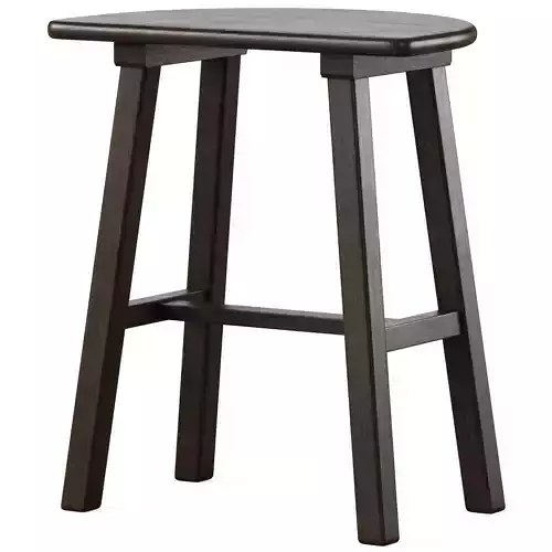Pine wood stool by Zara Home