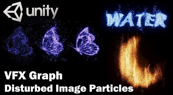 Unity VFX Graph - Disturbed Image Particles 3D model