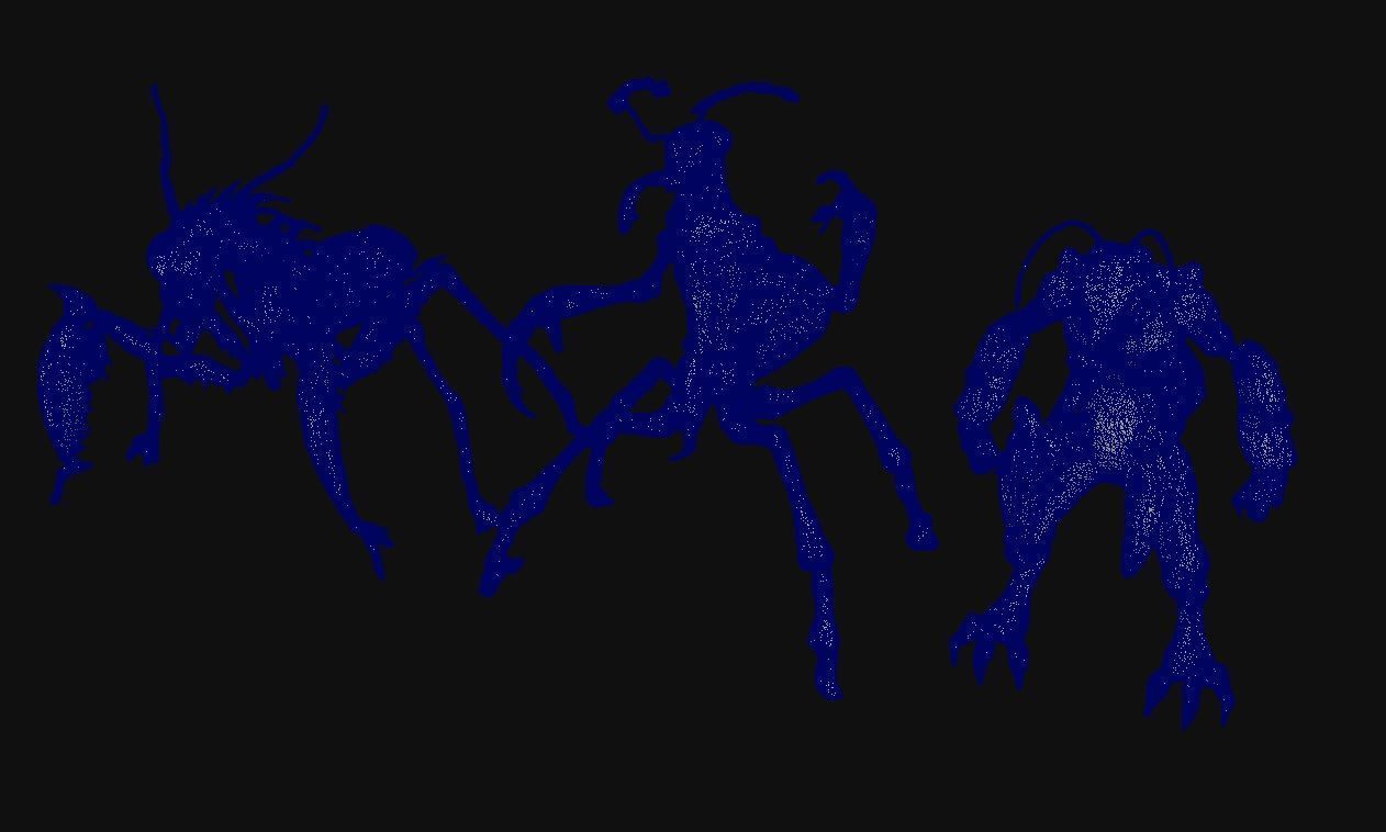 Creature Monsters 3D model_4