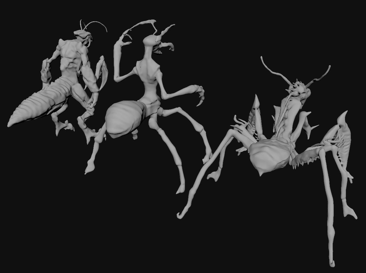 Creature Monsters 3D model_3