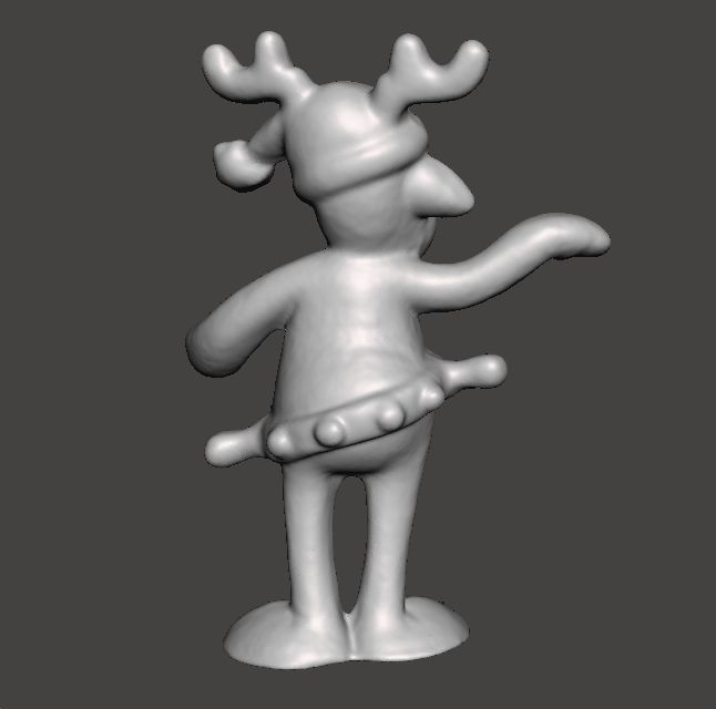 RUDOLPH REINDEER COCA COLA CHRISTMAS PROMOTIONAL FIGURE ORNAMENT 3D print model_6