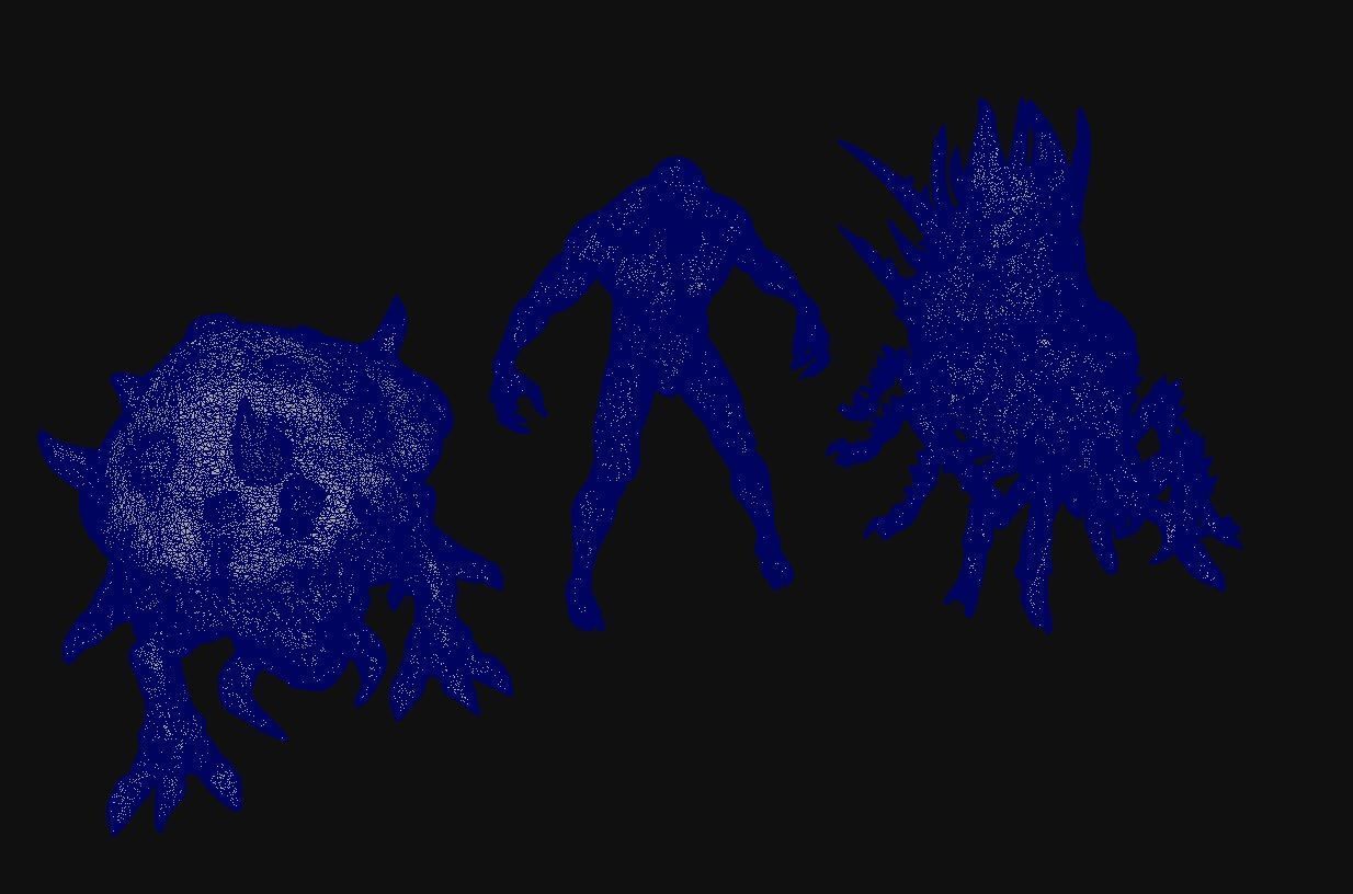 Creature Monsters 3D model_4