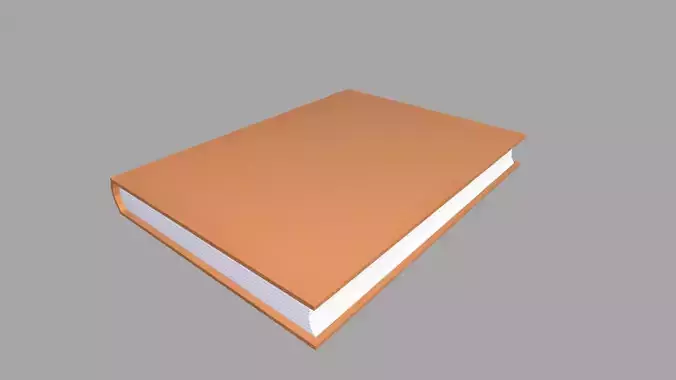 Book 3D Model