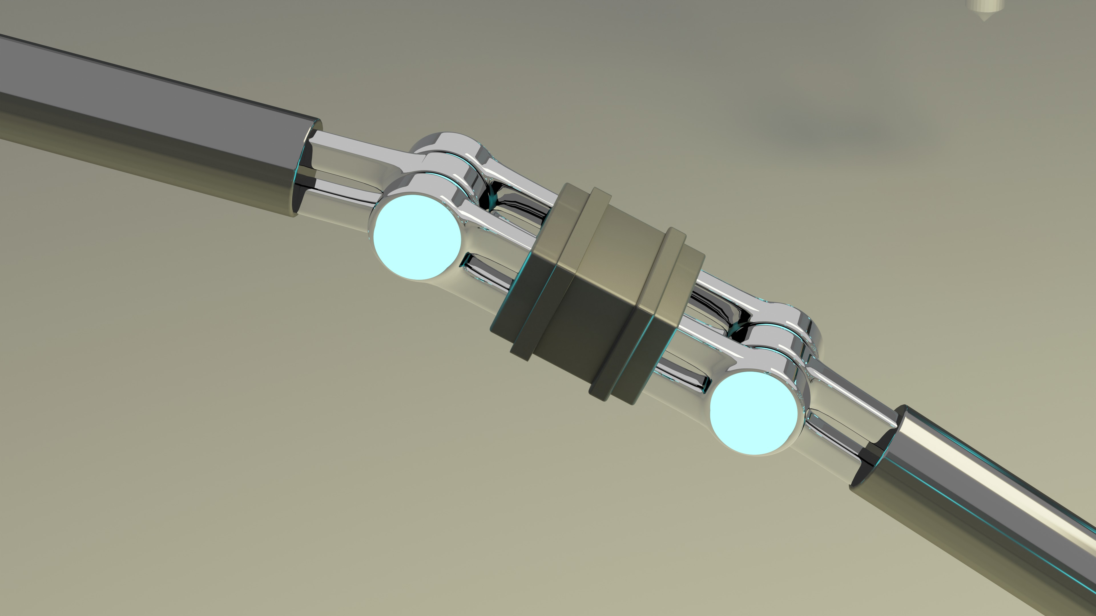 Sci-Fi Spider Robot 3D model_2