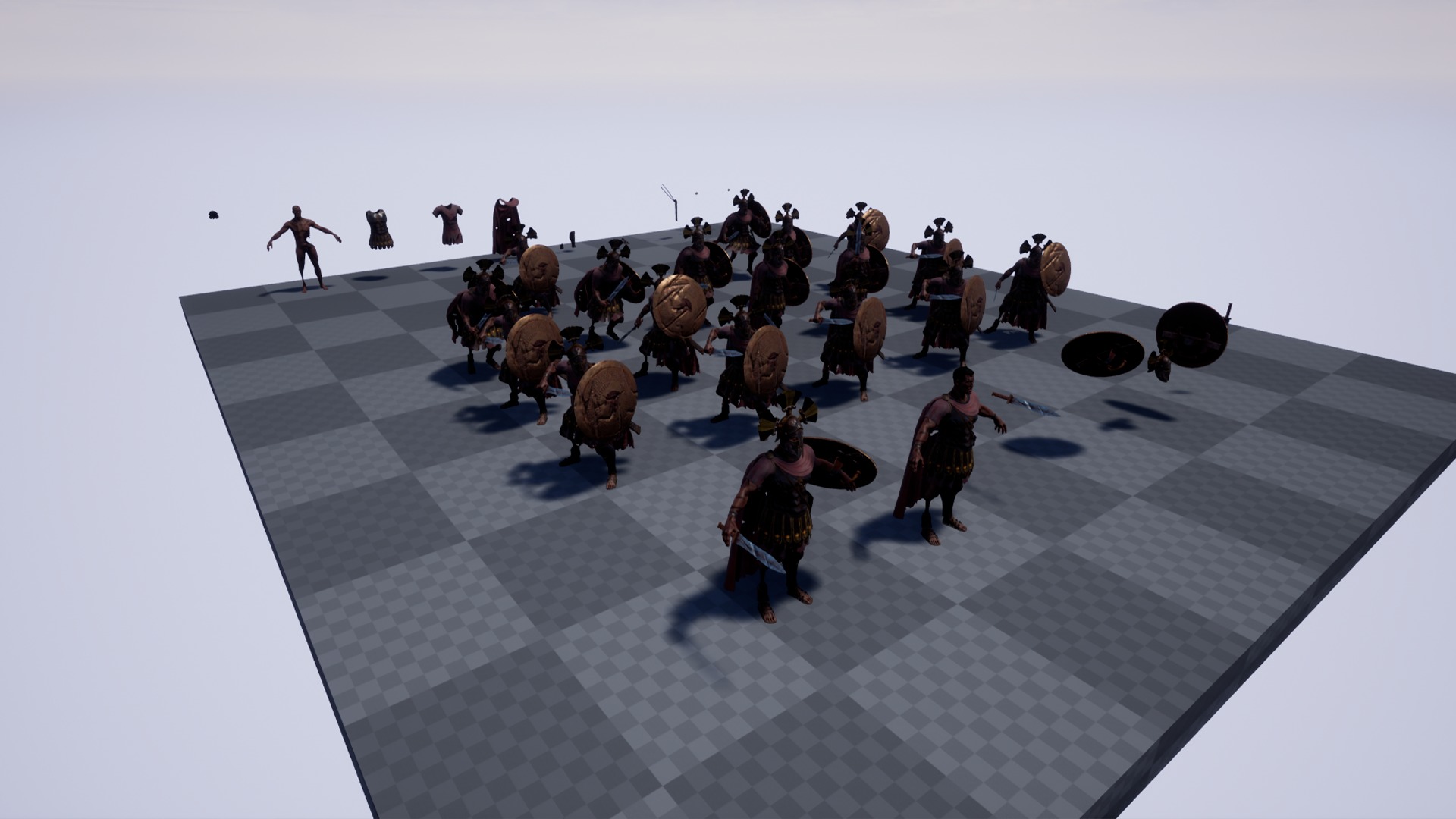 SPARTAN ROYAL GUARD UNDEAD 5 Low-poly 3D model_20