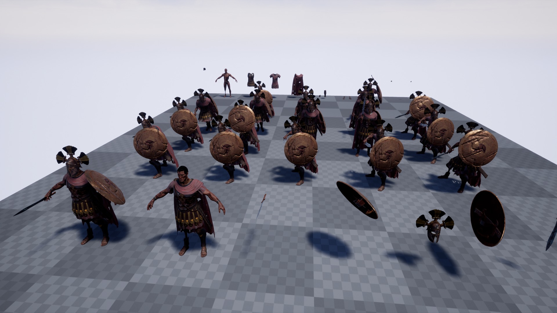 SPARTAN ROYAL GUARD UNDEAD 5 Low-poly 3D model_17