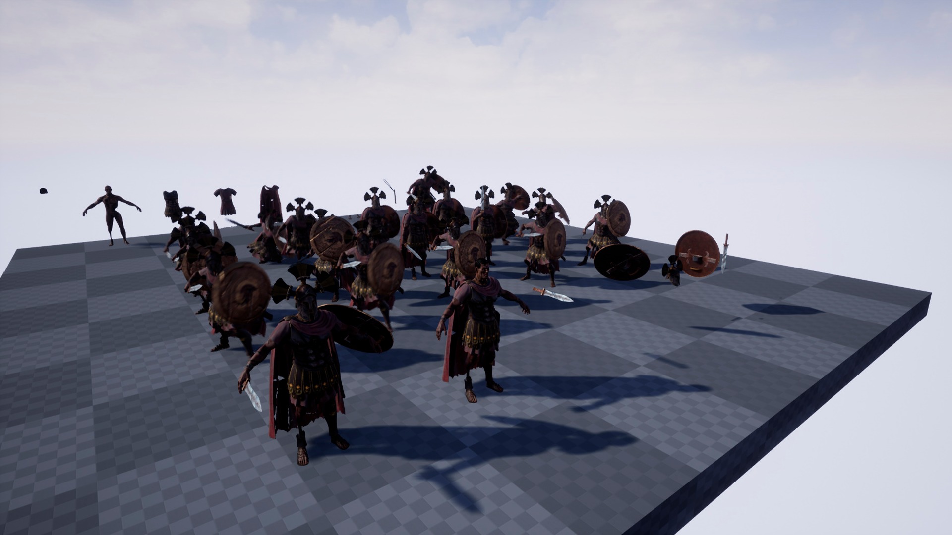 SPARTAN ROYAL GUARD UNDEAD 5 Low-poly 3D model_21