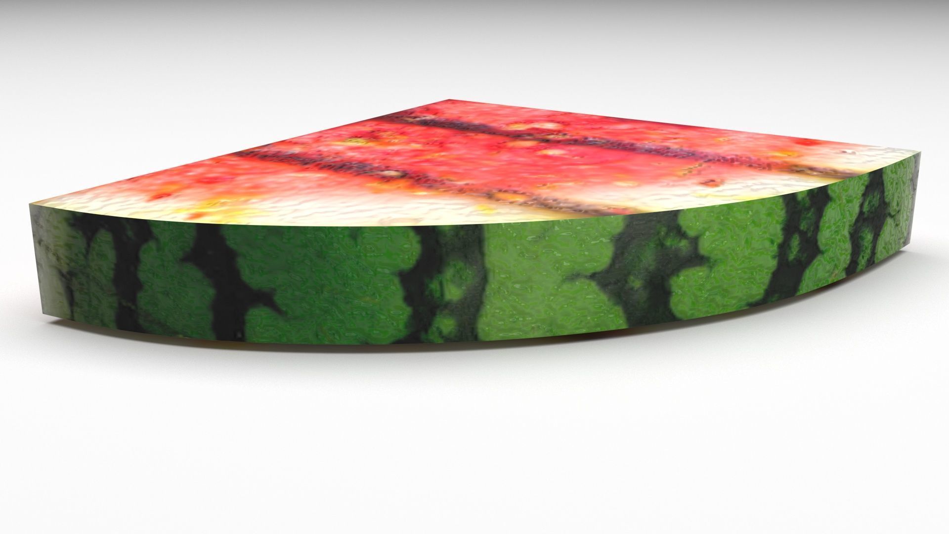 Grilled Watermelon 3D model_2