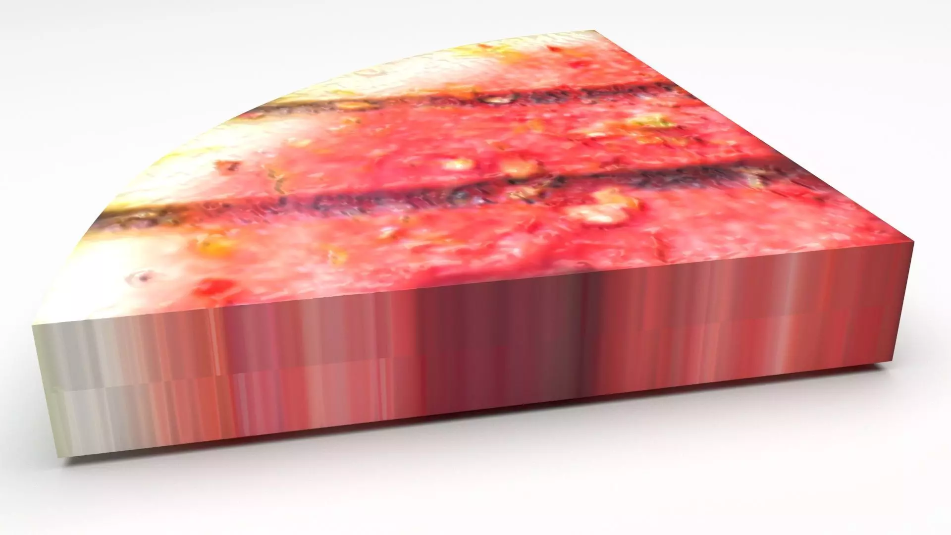 Grilled Watermelon 3D model_0