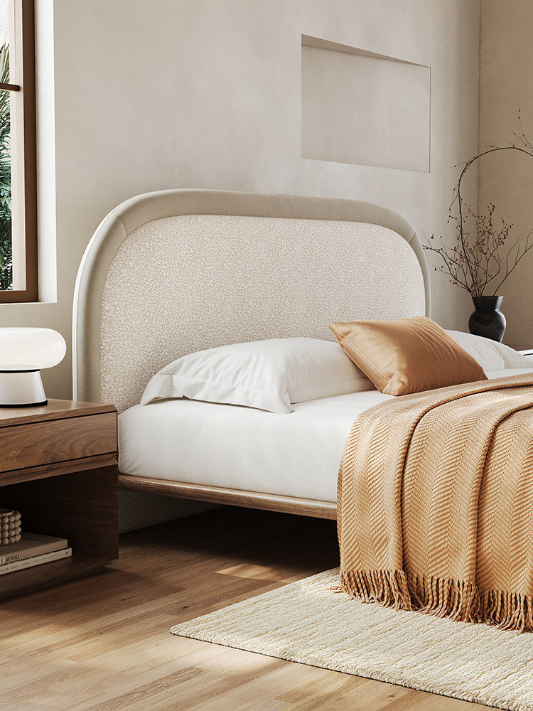 Comfortable bedroom 3D model_5