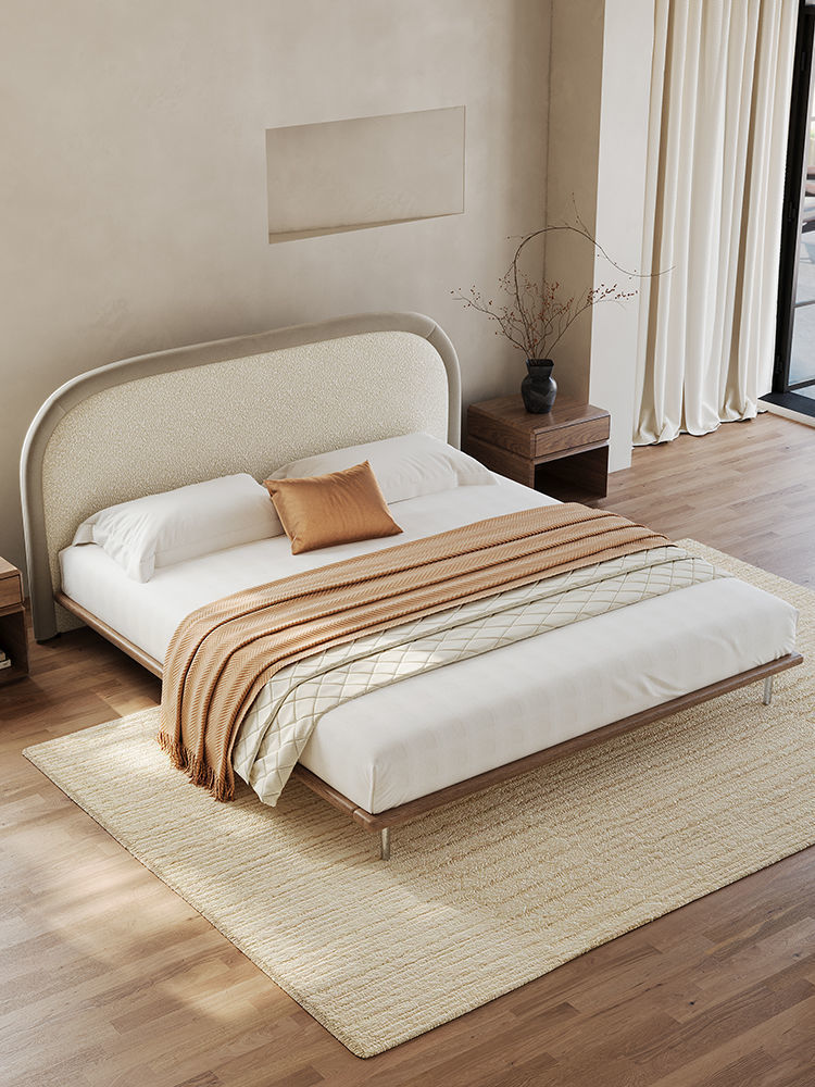 Comfortable bedroom 3D model_2