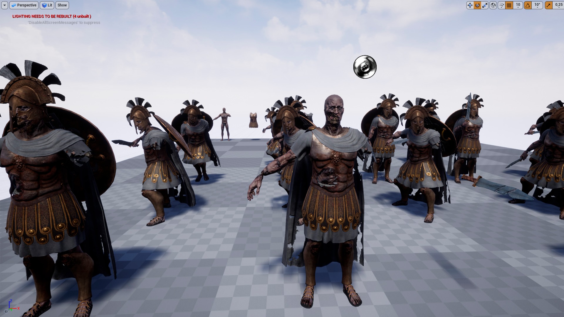 SPARTAN ROYAL GUARD UNDEAD 6 Low-poly 3D model_18