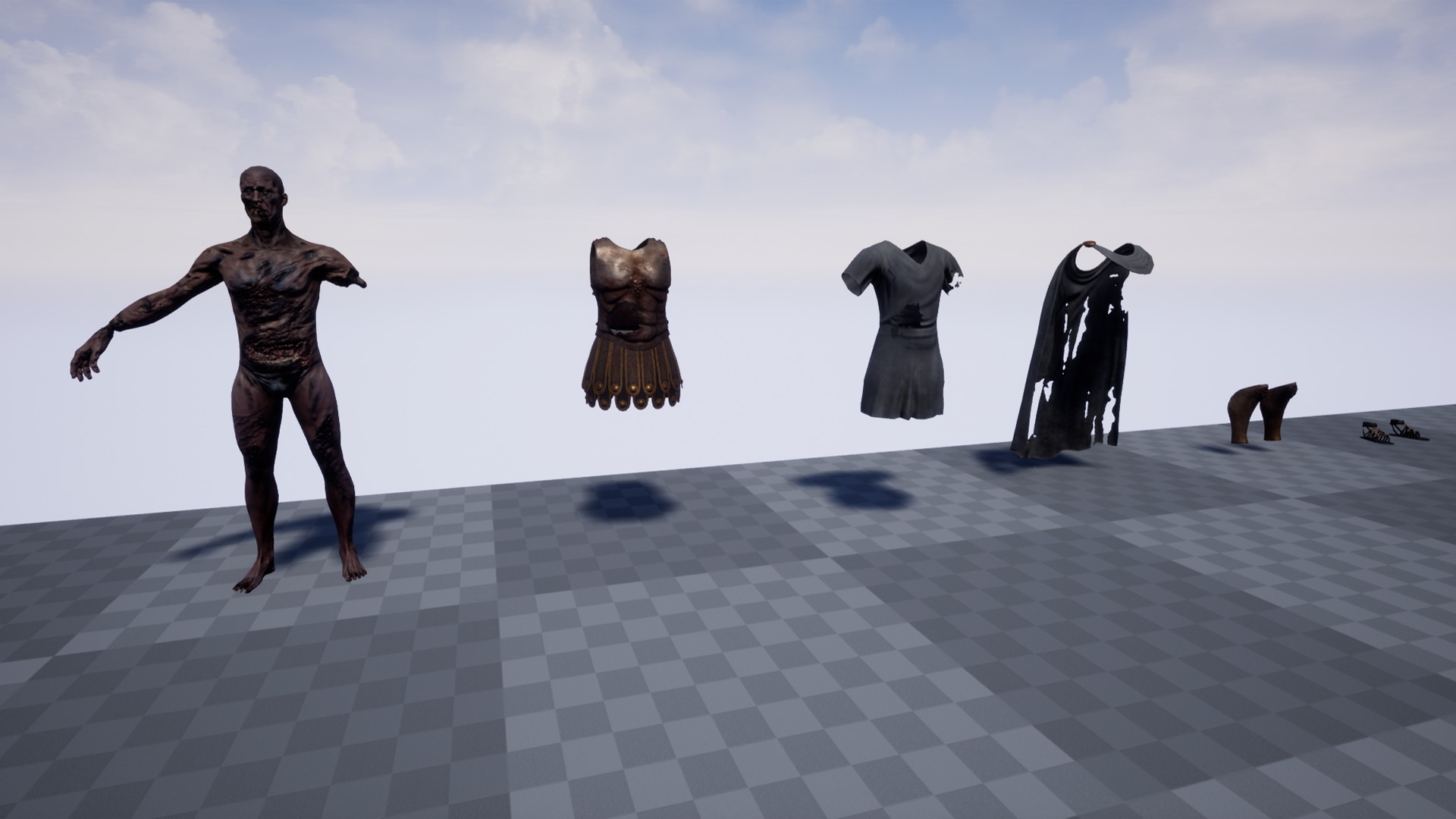 SPARTAN ROYAL GUARD UNDEAD 6 Low-poly 3D model_19