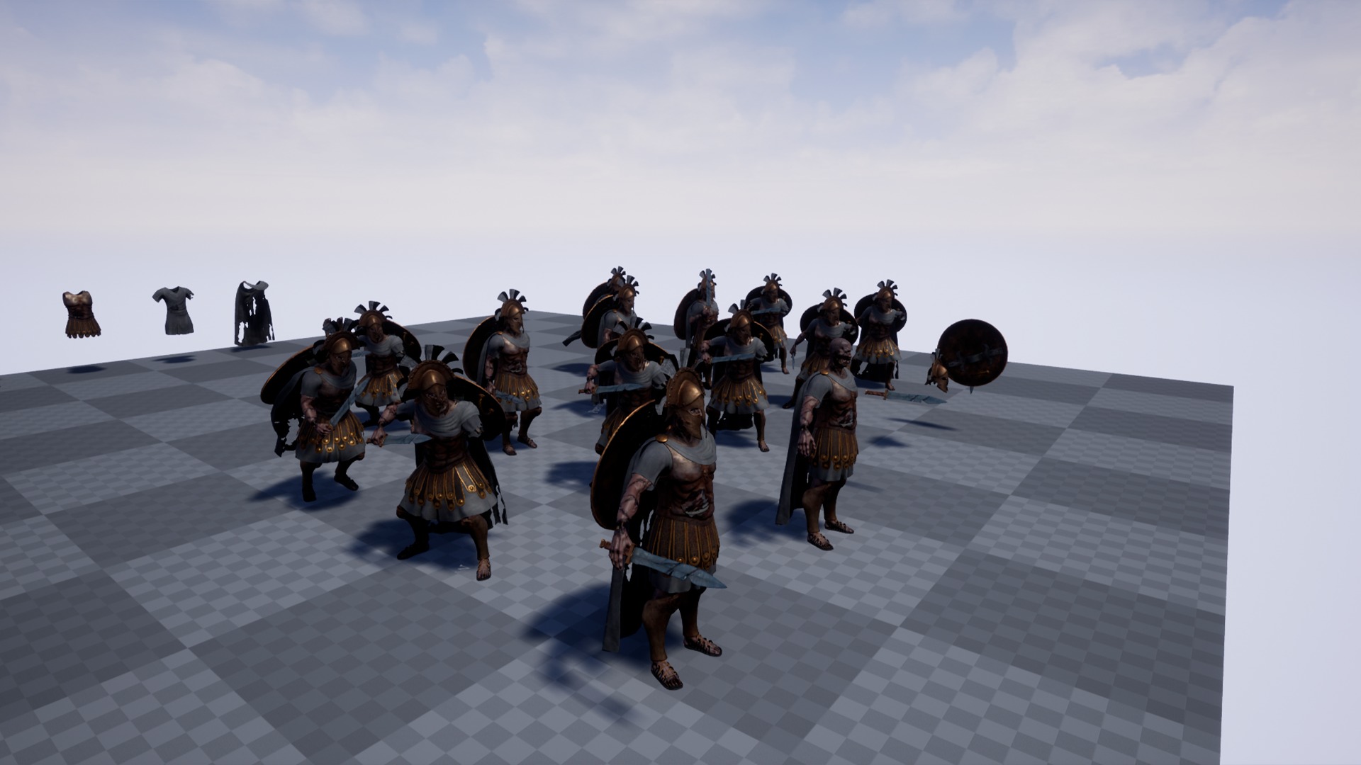 SPARTAN ROYAL GUARD UNDEAD 6 Low-poly 3D model_16