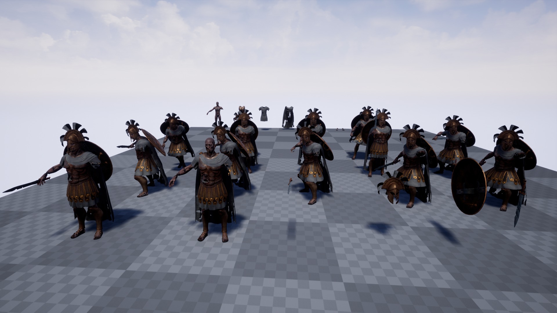 SPARTAN ROYAL GUARD UNDEAD 6 Low-poly 3D model_17