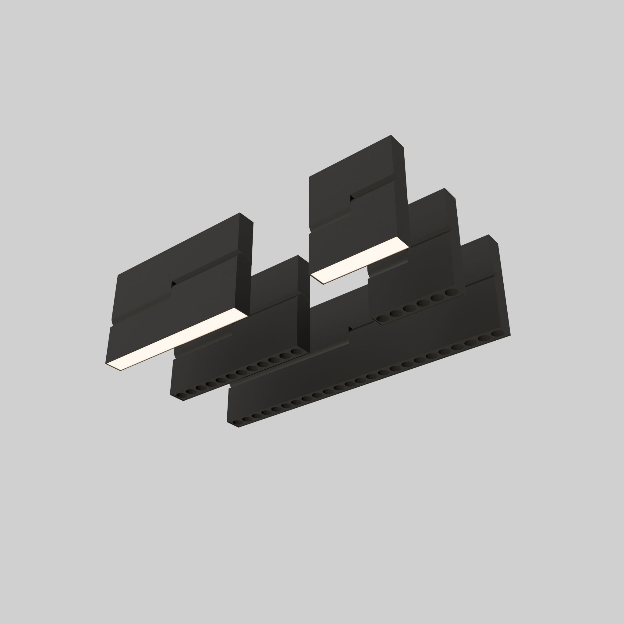 Lightinova Clixx light modules collection Free 3D model_1