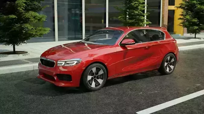 Generic 3-door Sport car