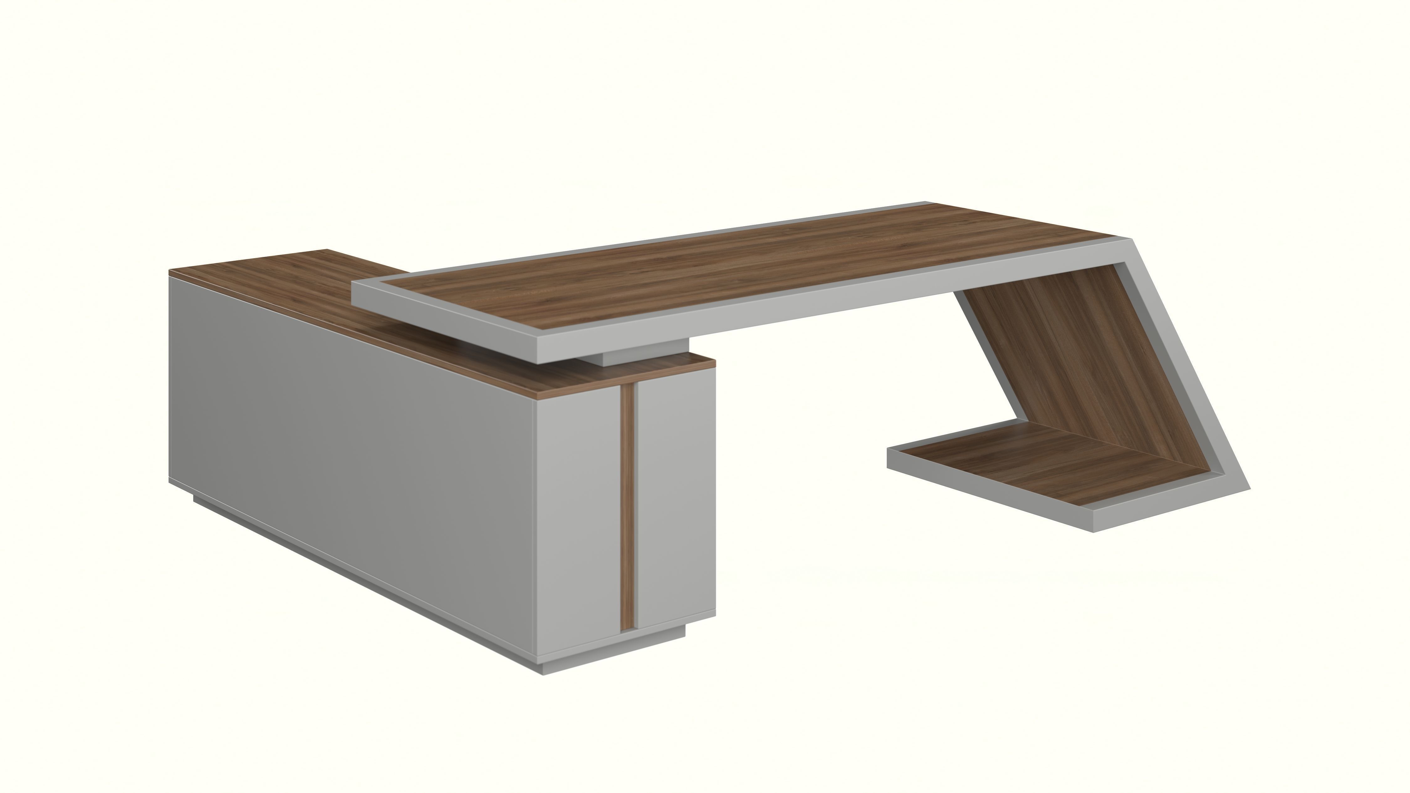 EXECUTIVE DESK F2 3D model_3