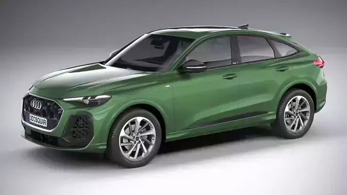 Audi Q5 Sportback S-Line 2025 3D model