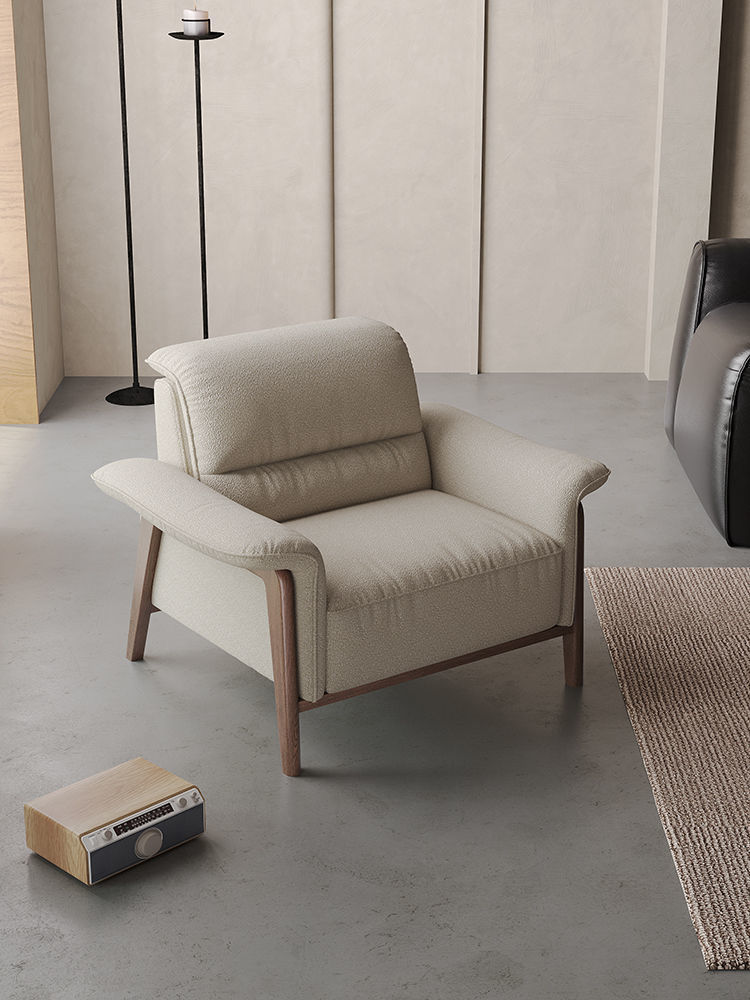 Mid Century interior scene  3D model_3